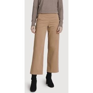 KIT AND ACE Tan Sienna Buoy-O-Boy Wide Leg Trousers